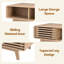 Table basse, tables de salon, table moderne avec rangement, table basse Mid Century-1744514847