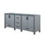 Meuble-lavabo double gris foncé 80 po X P 22 po D-117970838-117970833