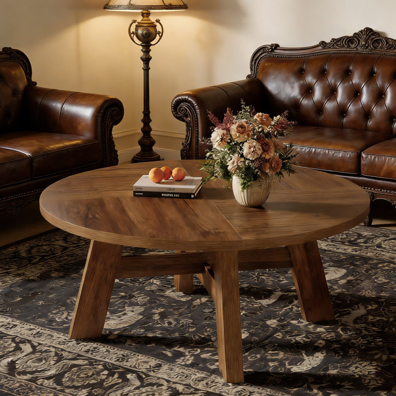 Cross Legs Coffee Table