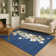 Premium Machine Washable Castillon AMF1825 Stars and Presents Holiday Rug