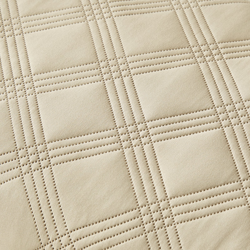 Ensemble de courtepointe Ensemble de housse de couette classique - ensemble de couvre-lit doux pour toutes les saisons, édredon mince de luxe, couverture matelassée chaude avec taies décoratives
