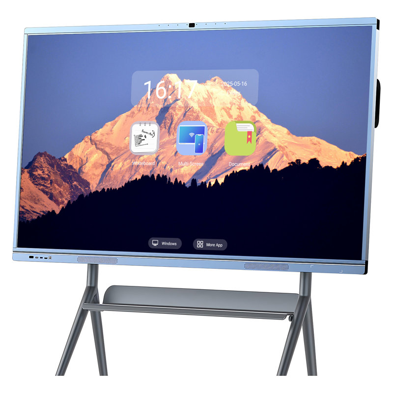 Tableau blanc tactile interactif tout-en-un JYXCN 4K avec système double et partage de nuage Parfait pour la salle de classe, le bureau et les présentations?