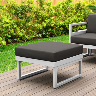 Repose-pieds d'extérieur avec coussin Lane