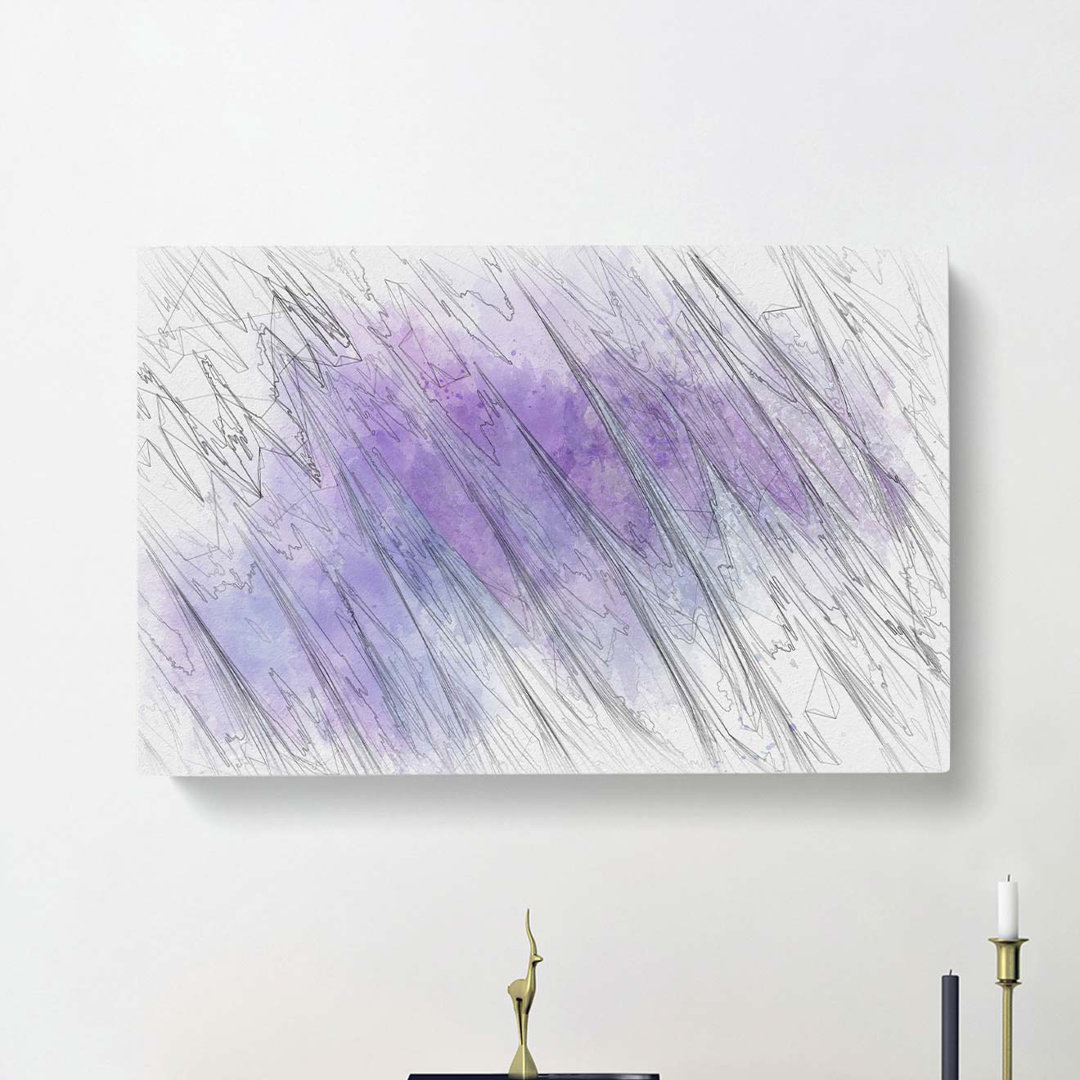 Do You Remember in Abstract - Wrapped Canvas