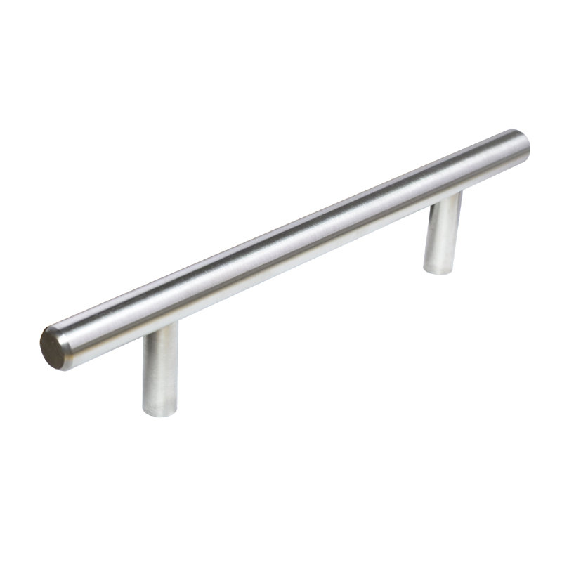 Stainless Steel Slim Modern Euro Cabinet Bar Pull 10-Pack