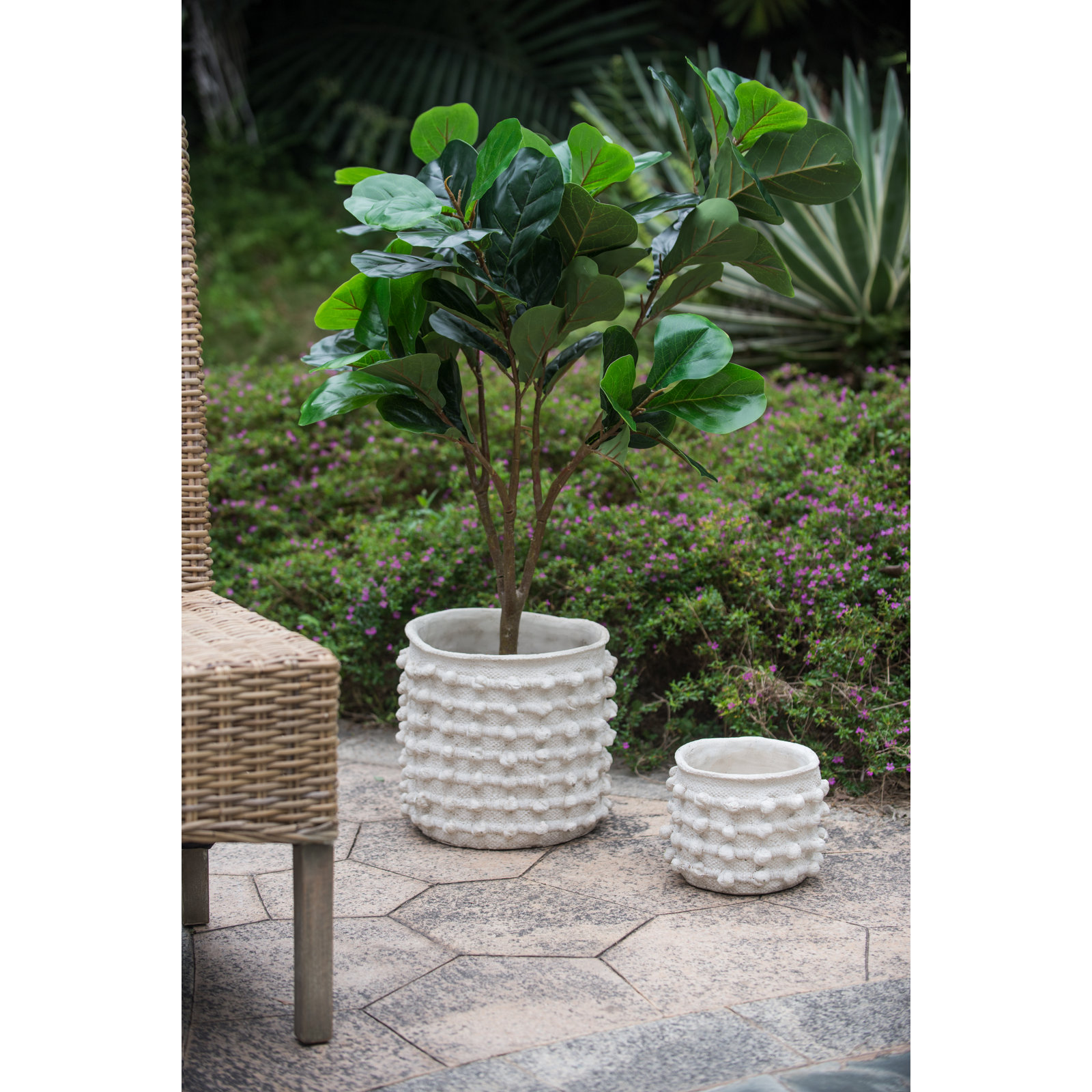 Mosley Pot Planter, 12" H x 12" W x 10.8" D