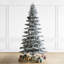 Arbre de Noël artificiel épinette avec lumières-2014884573