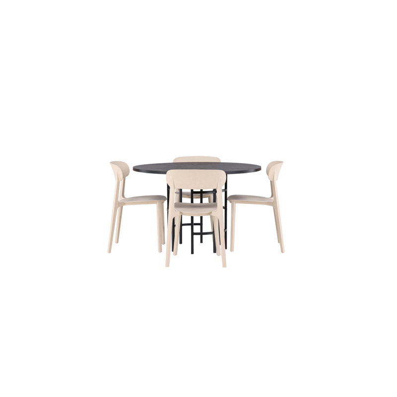 Loraine 4 - Person Dining Set