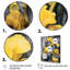 Art mural mural jaune et gris jaune Iris I-172876445-172876427