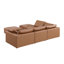 Canapé modulaire 6 pièces Knapen - Revêtement en cuir grainé italien-106892159-106892157