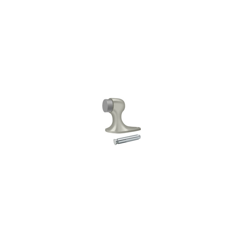 Door Stop, Brushed Nickel