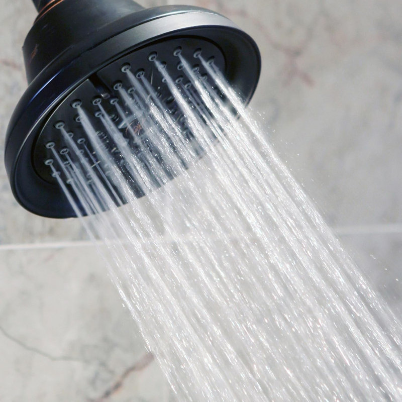 High-Pressure Multi-Function Showerhead - Oil-Rubbed Bronze, 2.5 GPM