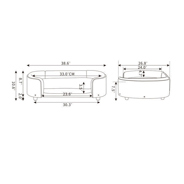 Dimensions du produit