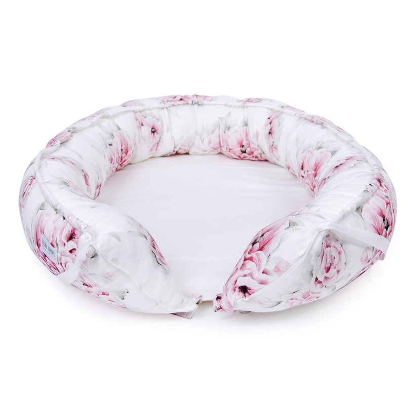 Medeiros Floral Friends Floral Cot Baby Cocoon