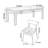 4 - Person Solid Wood Top Four Leg Dining Set-99212908