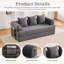 3 Seater Corduroy Sofa-717764784