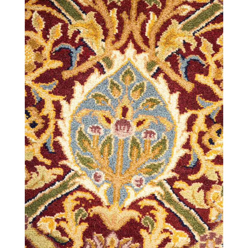 Classic One-of-a-Kind 9'10" X 11'3" Hand Knotted Area Rug