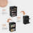 Multifunctional 2-Column 4-Tier Shoe Cabinet With Dust-Proof Doors For Dorm/Entryway Storage