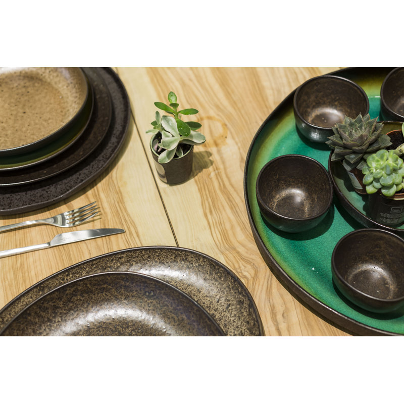 Amazonia Stoneware Dessert Bowl