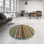 Tapis brun/beige/bleu contemporain-1517337835