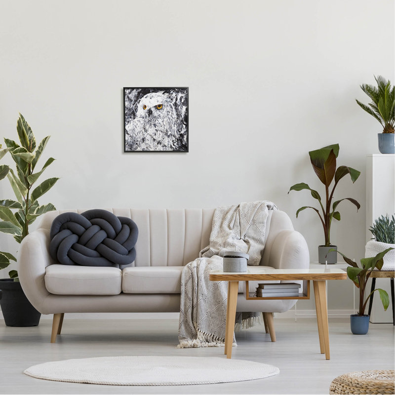 Art moderne giclée par Joseph Marshal Foster, Giclée encadrée noir minuit, H 17 po x l 17 po x P 1,5 po