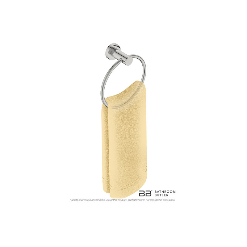 Anneau à serviettes 4600 Series, Acier inoxydable poli