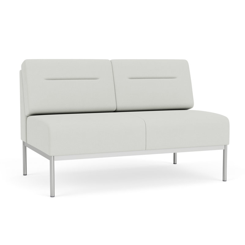 Causeuse Darsey, Sans alimentation, Argent argent, Ombre portes ouvertes