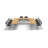 10 Person Training Meeting Seminar Tables with Modesty Panels and 10 Chairs Complete Set