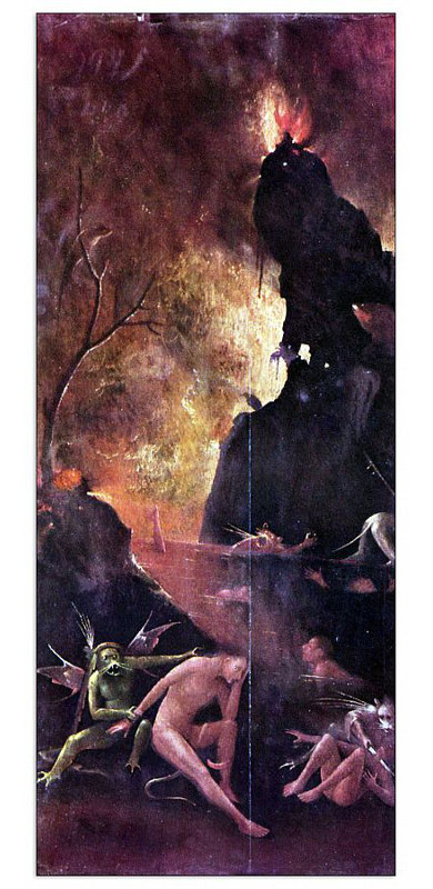 Hieronymus Bosch - Wrapped Canvas Print