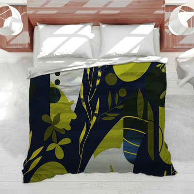 Trendy Floral Plush Bedding