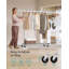 Bonville Adjustable Rolling Clothing Rack-1069931789