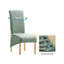 Polyester Box Cushion Dining Chair Slipcover