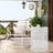 3 PCS Metal Daisi Garden Stool