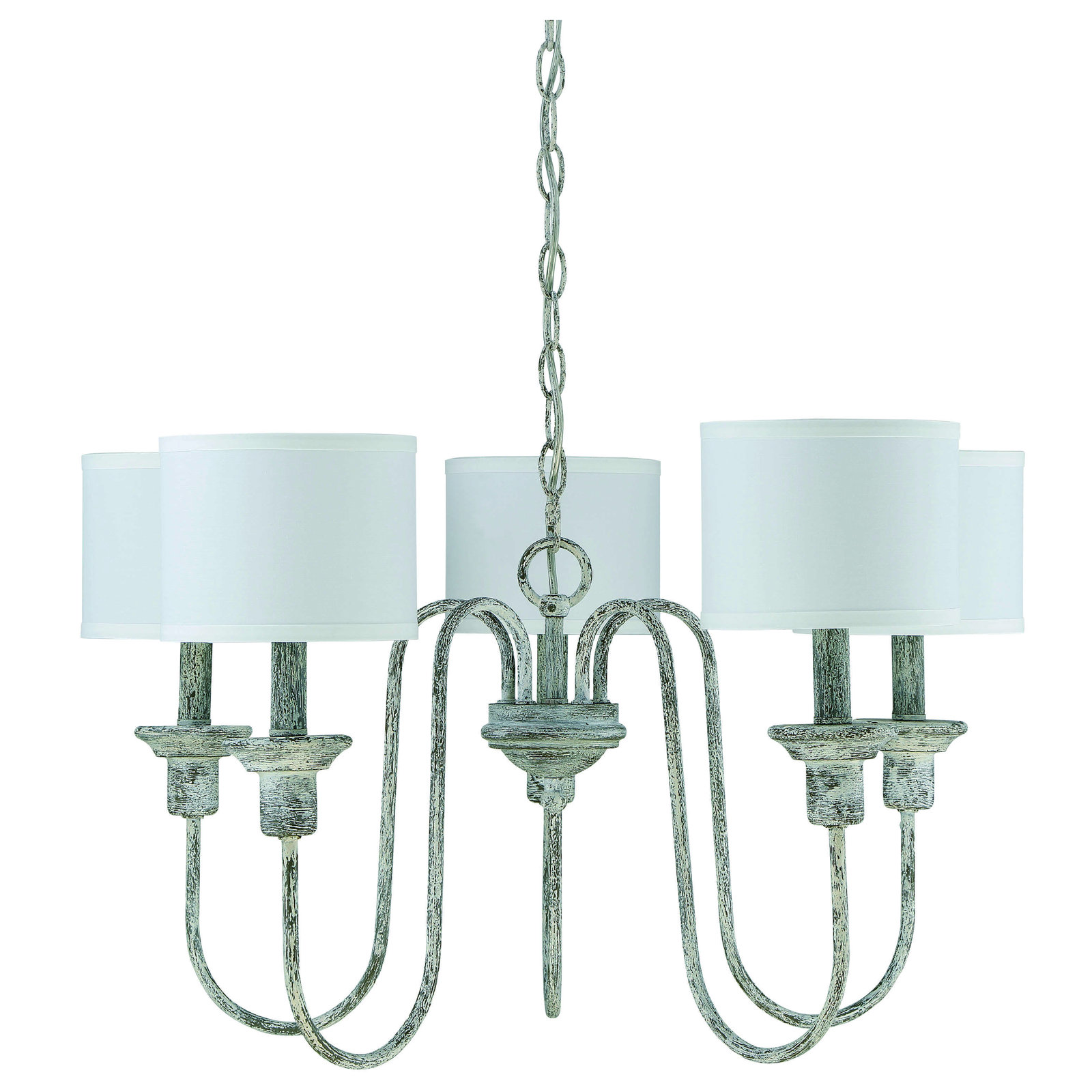 5 - Light Metal Dimmable Chandelier, Charisma
