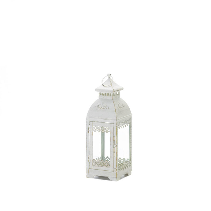 Cantonnière blanche en dentelle style victorien