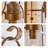 Belinda Single Light Rustic Wall Sconce Lantern - Brushed Brass
