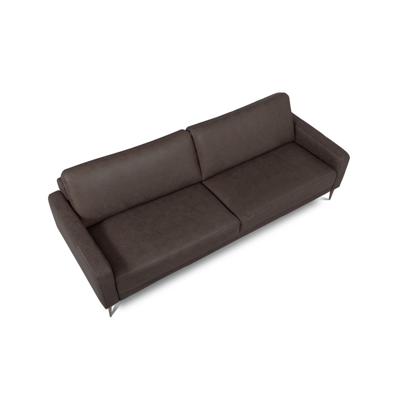 Aadhavan Sofa, 85cm H x 187cm W x 92cm D, 3, Dark Brown
