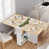 Oak Wood / White
