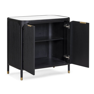 Yaha Black Bar Cabinet