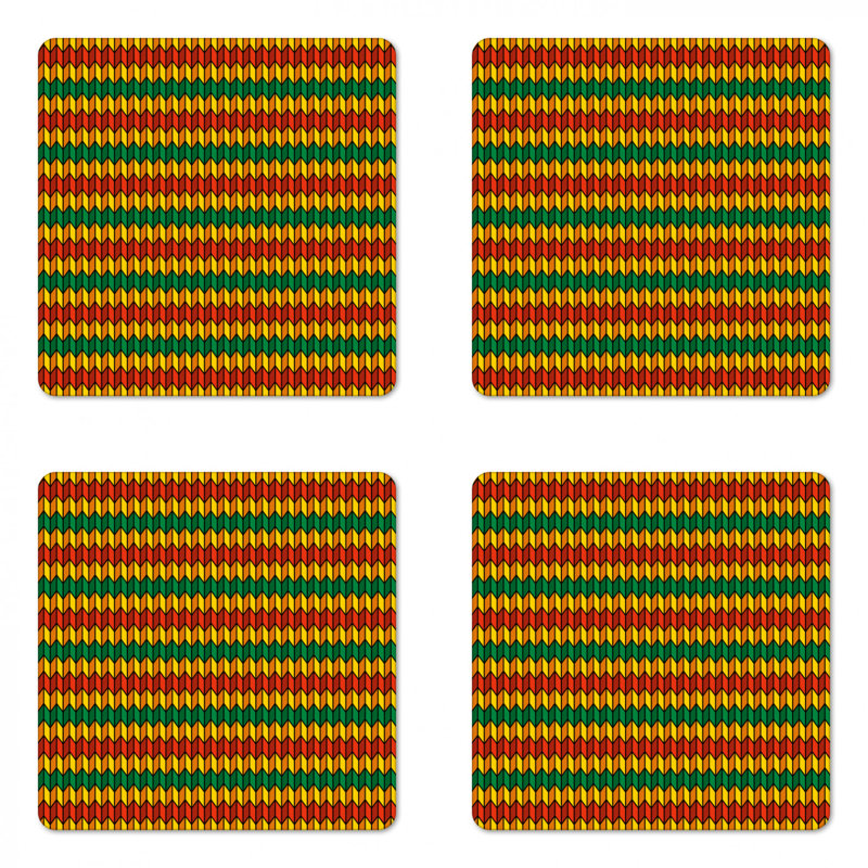 Sous-verre rasta
