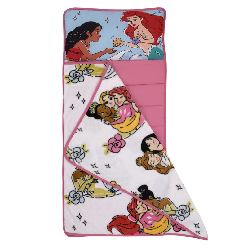 Princess Courage And Kindess Characters Toddler Sleeping Bag