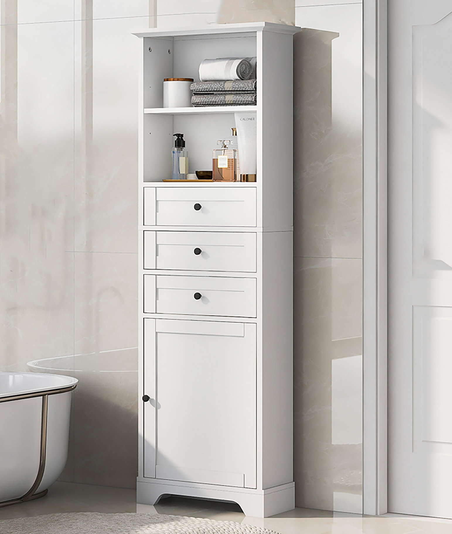 Porte-affiche Magnétique à Suspendre Profilé En Bois Noir - 30 Cm