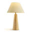 Conny Tapered Wooden Table Lamp - Elegant Simple Design