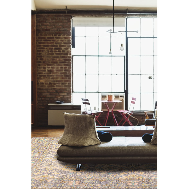 Tapis moderne gris Oushak 10 pi 2 po x 13 pi 9 po