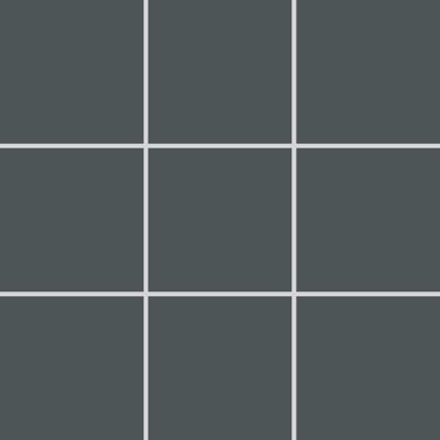 Carreaux muraux tableau noir mat Daltile Color Wheel 4 x 4 (100 pièces par carton) (12,50 pi² par carton)