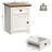 Azella 1-Drawer Frame End Table Set with Storage and Built-In Outlets-846547326