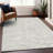 Premium Machine Washable Prisco Ivory Rug-475229919