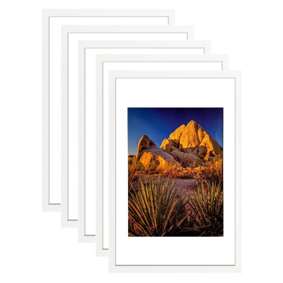 12×18 PVC Photo Frame – 5-Piece Set
