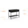 Reveal Glass End Table with Storage