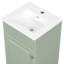 Meuble-lavabo autoportant avec lavabo et porte à fermeture douce